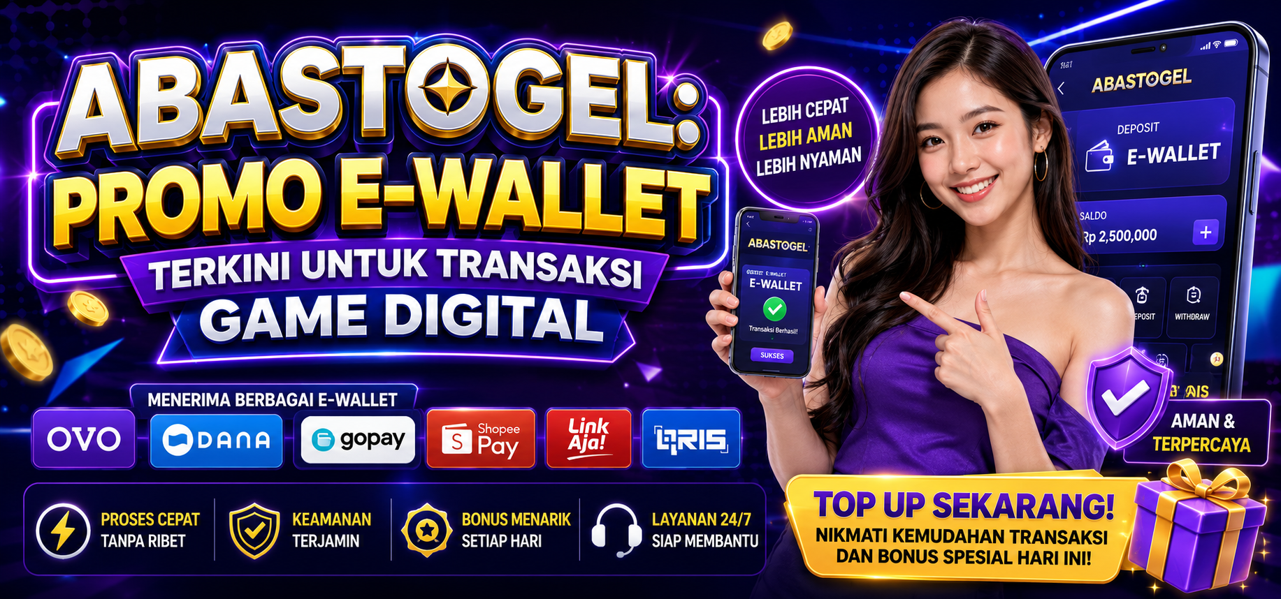 ABASTOGEL: Promo E-wallet Terkini untuk Transaksi Game Digital